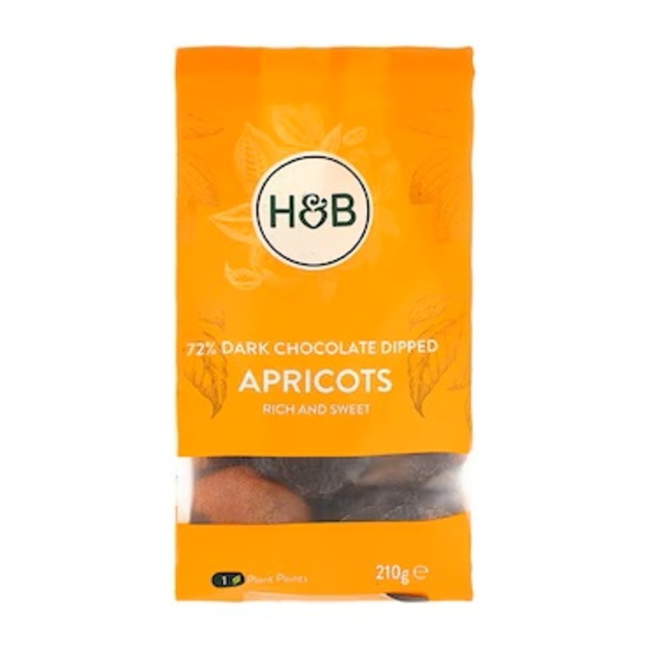 Holland & Barrett Dark Chocolate Apricots 210g